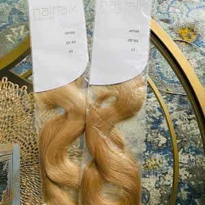 Hairtalk 25” blonde #23 tape in extensions